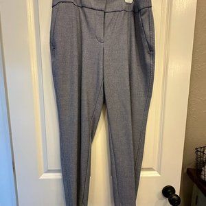 Loft Outlet Slim Custom Stretch Pencil Pants in Julie Fit in Amazon Navy